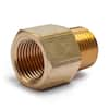 LTWFITTING 3/8 in. FIP x 3/8 in. MIP Brass Pipe Adapter Fitting (5-Pack)  HF1026605 - The Home Depot