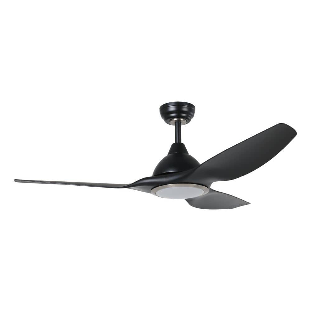 Naples 52 in. Indoor White Ceiling Fan with Warm White Integrated LED price history on PriceWatchPro