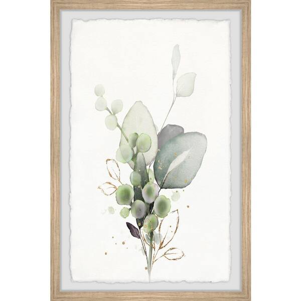 Unbranded "Where Plants Bloom" by Marmont Hill Framed Nature Art Print 24 in. x 16 in.