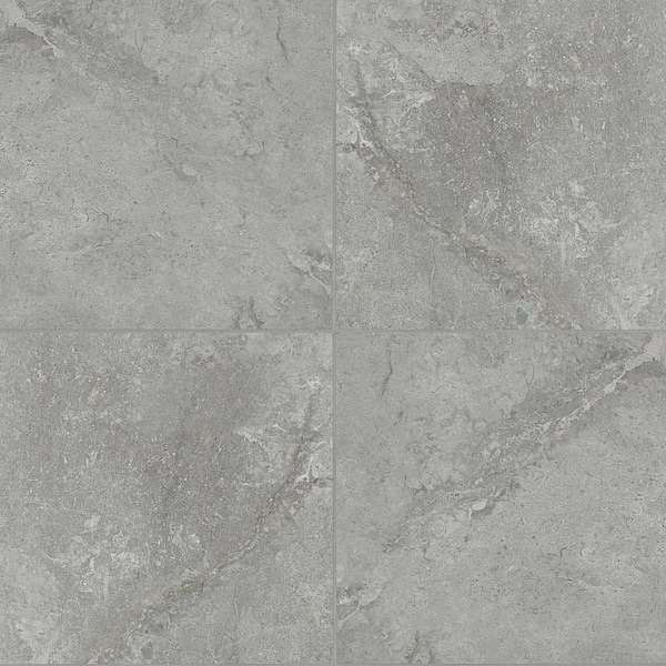 Bedrosians Stone Valley Square 36 in. x 36 in. Matte Cenere Porcelain Stone Look Tile (17.44 sq. ft. /Case)