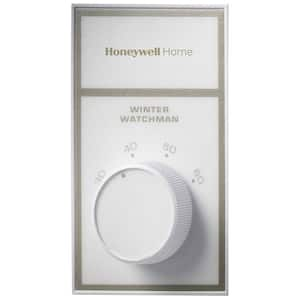 Honeywell Home Horizontal Non-Programmable Thermostat with Digital Backlit  Display RTH5160 - The Home Depot