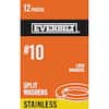 Everbilt #10 Stainless Steel Lock Washer (12-Pack) 828611