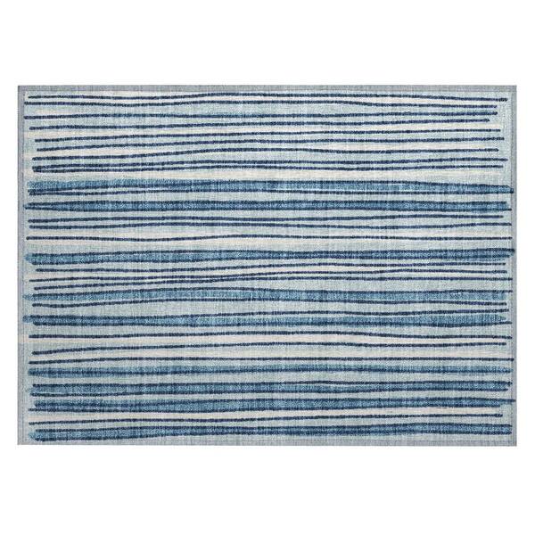 Chantille Machine Washable Indoor/Outdoor Abstract ACN3045 Sky 3 ft. x 4 ft. Area Rug