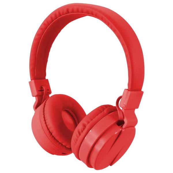 iLive Bluetooth Wireless Headphone, Red
