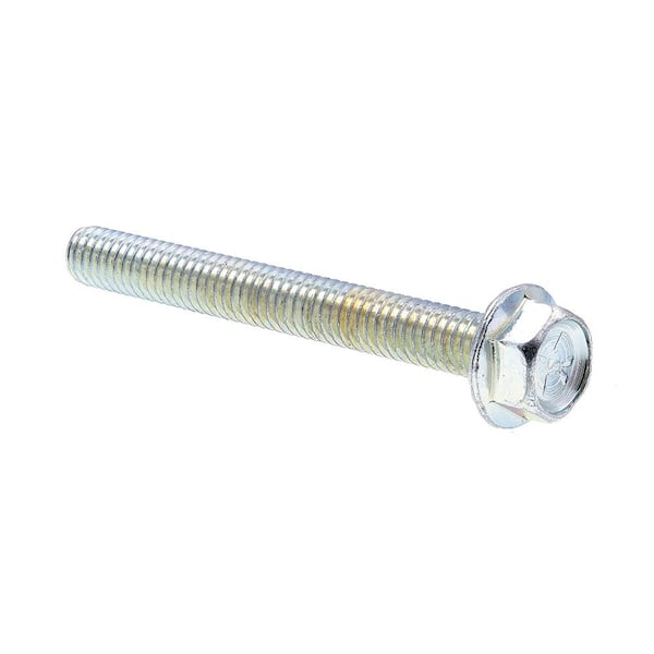 Prime-Line 5/16 in.-18 x 2-3/4 in. Zinc Plated Case Hardened Steel Hex Bolts Serrated Flange Bolts (25-Pack)