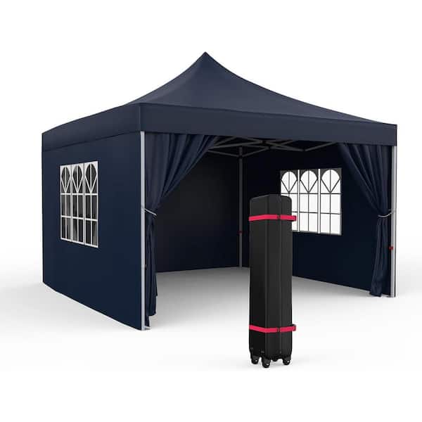 10 x 10 ft. Pop Up Canopy Tent with Sidewalls
