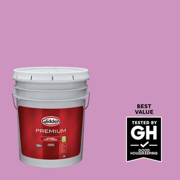Glidden Premium 5 gal. PPG1251-5 Moorland Heather Eggshell Interior Paint