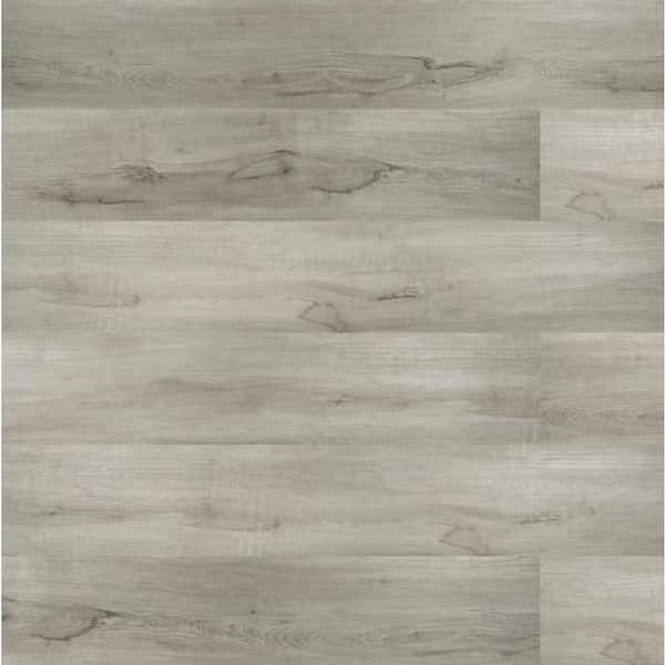 Take Home Sample - Turin Gris Click Lock Waterproof Luxury Vinyl Plank Flooring