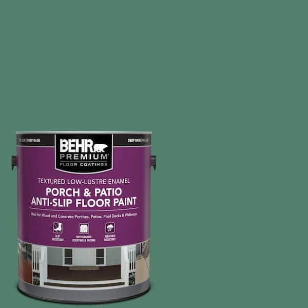 1 gal. #M430-6 Park Bench Textured Low-Lustre Enamel Interior/Exterior Porch and Patio Anti-Slip Floor Paint