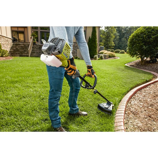RYOBI 25 cc 2-Stroke Attachment Capable Full Crank Straight Gas Shaft  String Trimmer RY253SS - The Home Depot