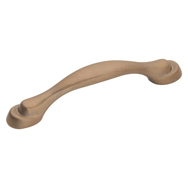 HICKORY HARDWARE Eclipse 3 in. Center-to-Center Satin Bronze Pull
