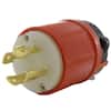 Plugue Nema L17-30P 30A 600V 3P T - Casa Das Tomadas - Plugs e