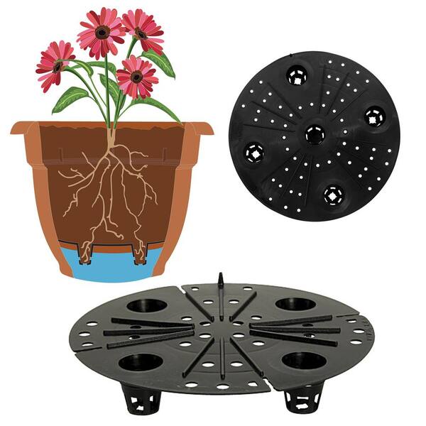 20 Bloem Ariana Self Watering Planter AP2013 Earthy Yellow Burnt Red 20 Bloem Ariana Self Watering Planter AP2013 Earthy Yellow Burnt Red