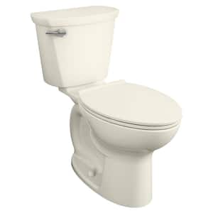 Cadet Pro Compact Tall Height 14 in. Rough-In 2-Piece 1.28 GPF Single Flush Elongated Toilet in Linen, Seat Not Included