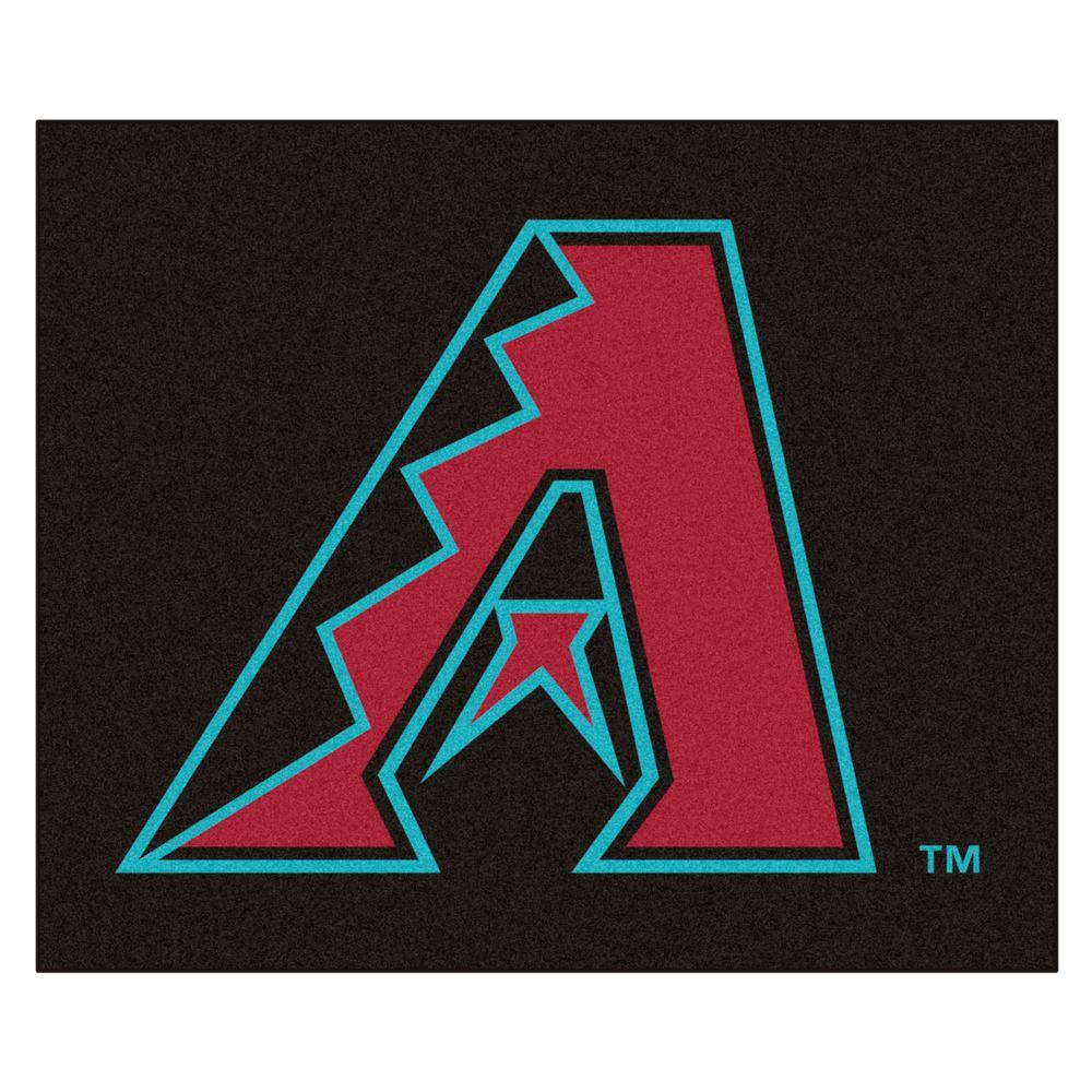 FANMATS Arizona Diamondbacks 5 ft. x 6 ft. Tailgater Rug 6514 - The ...