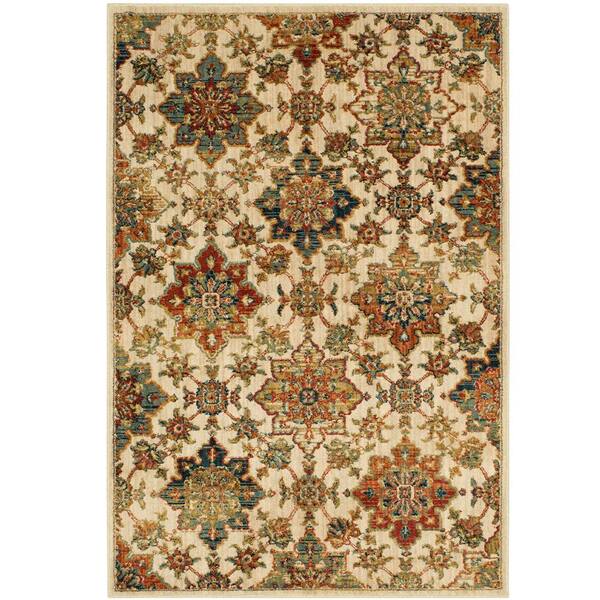 Lifeproof Isabella Vanilla 10 ft. x 12 ft. 11 in. Area Rug