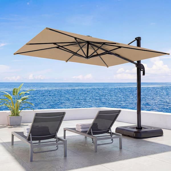 Rotational - 10 ft. - Cantilever Umbrellas - The Home Depot Rotational - 10 ft. - Cantilever Umbrellas - The Home Depot