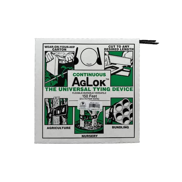 Eaton Brothers Aglok Chain Tie 1/2" x 150'-Heavy Duty Fastener Chain Lock-flexible, reusable, and good for tree and plant stability