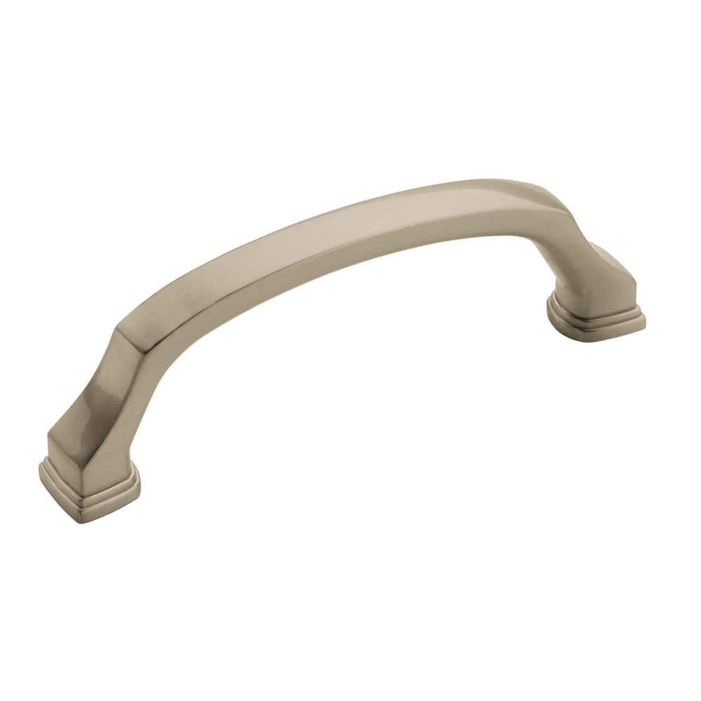 Revitalize 3-3/4 in. (96mm) Traditional Satin Nickel Arch Cabinet Pull