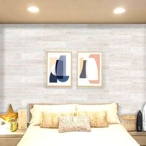 HydroStop Paradise Bay Floor&Wall DIY 7.2 in. W x 48 in. L Rigid Core SPC Click Floating Vinyl Plank(24.00 sq.ft./case)