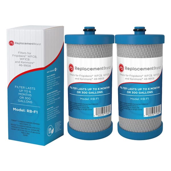 WFCB/WF1CB Comparable Refrigerator Water Filter (2-Pack)
