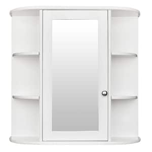 23.6 in. W x 6.5 in. D x 22.8 in. H Bathroom Storage Wall Cabinet