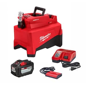 M18 FORCE LOGIC 18-Volt Lithium-Ion Cordless 10,000 PSI Hydraulic Pump Kit with 12.0 Ah Battery