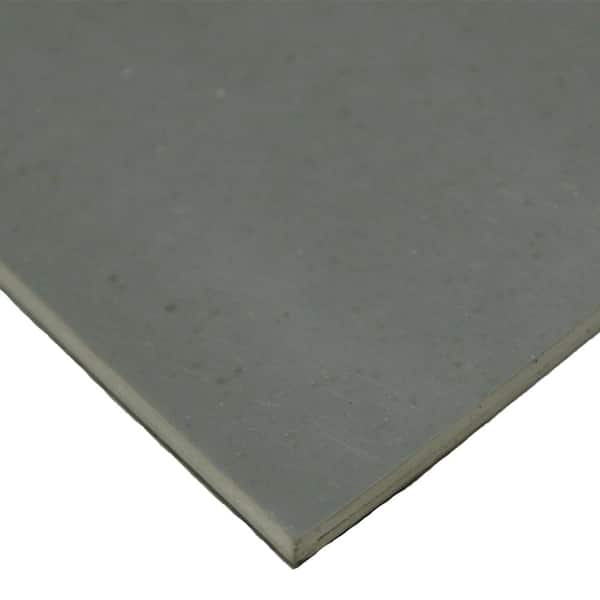 Rubber-Cal SBR 3/16 in. x 24 in. x 12 in. Gray 65A Sheet