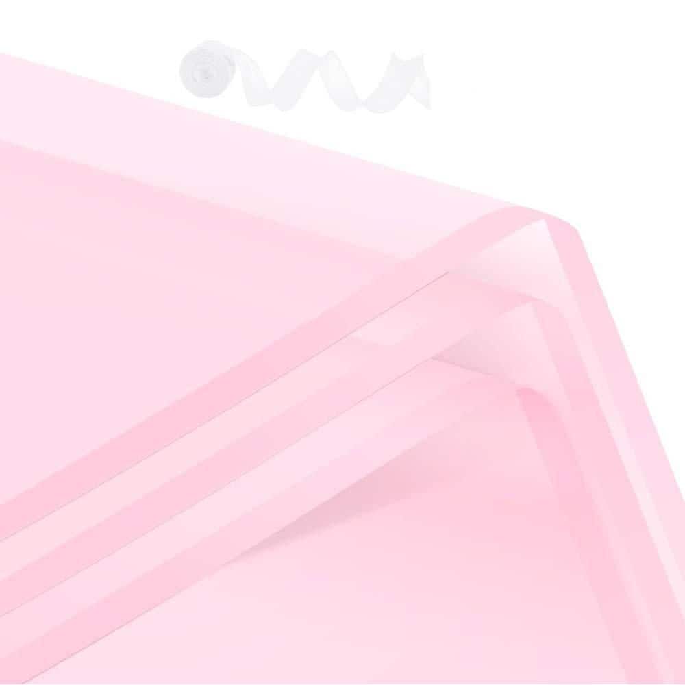 20 Sheets Waterproof Floral Bouquet Design Wrapping Paper Pink for Wedding Birthday Gift DIY Projects 22.44 x 22.44 in. price history on PriceWatchPro