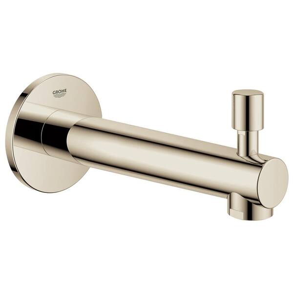 GROHE Concetto 6 in. Flow Control Tub Spout, Polished Nickel