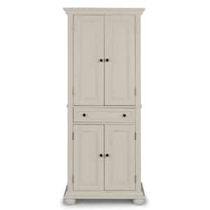 Tall 60" Storage Cabinet Home Kitchen Pantry Cupboard Furniture Organizer White 