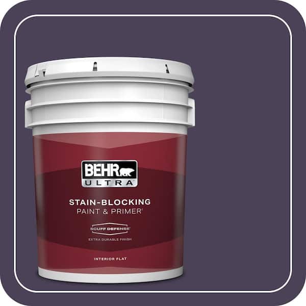 BEHR ULTRA 5 gal. Home Decorators Collection #HDC-CL-06 Sovereign Extra-Durable Flat Interior Paint & Primer