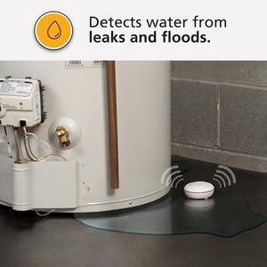 Smart Water Leak and Freeze Detector, Battery Operated