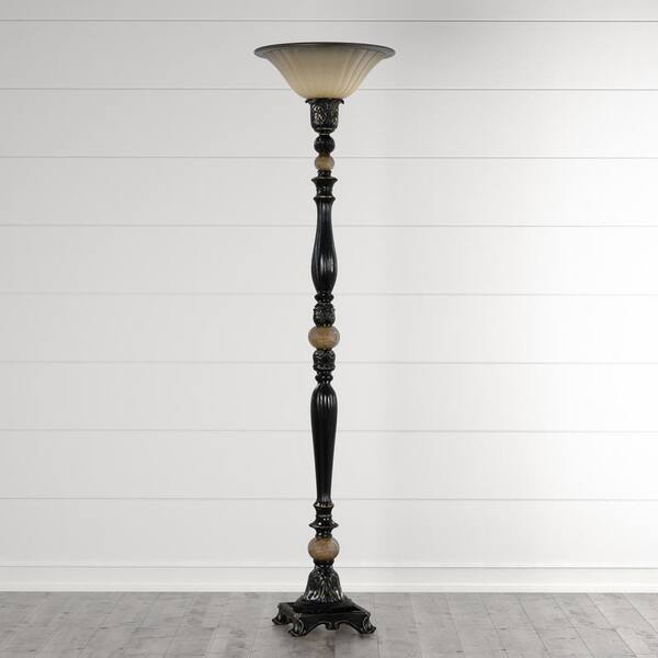 Oil rubbed bronze torchiere floor deals lamp