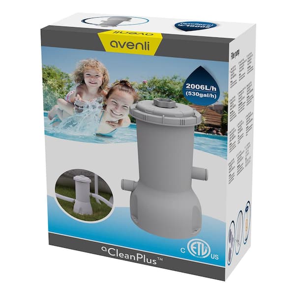 Jleisure Clean Plus 1000 GPH Above Ground Swimming Pool Filter Cartridge Pump for sale online