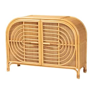 Ovalet Natural Rattan 50.4 in. Sideboard