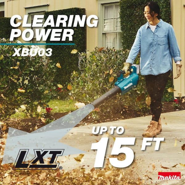 Makita 116 MPH 459 CFM 18V LXT Lithium-Ion Brushless Cordless Leaf Blower (Tool-Only)