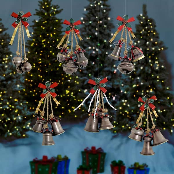 300 Pieces Mini Colorful Jingle Bells for Christmas Decorations