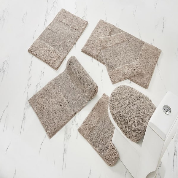 Better Trends Granada Collection 100% Cotton 5 Piece Bath Rug Set