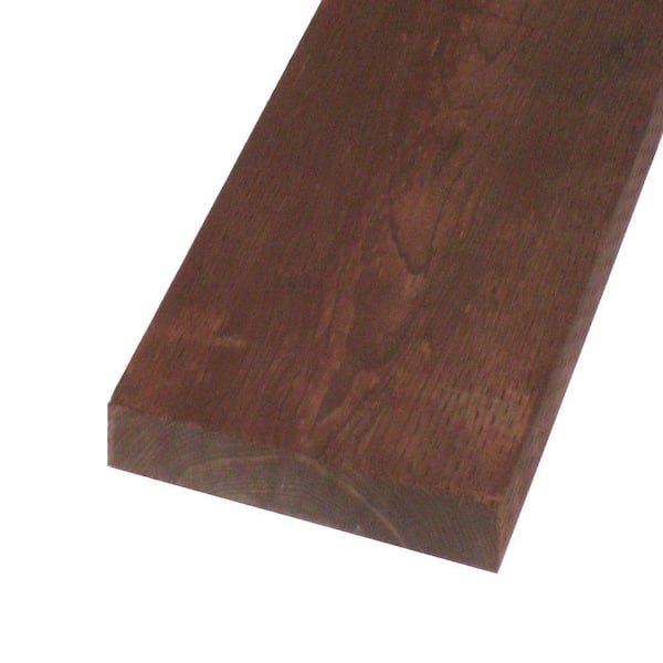 Unbranded Pressure-Treated Lumber DF Brown Stain (Common: 2 in. x 12 in. x 8 ft.; Actual: 1.5 in. x 11.25 in. x 96 in.)