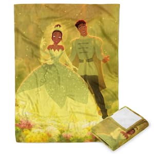 Disney the Princess and the Frog Oh My Silk Touch Multicolor Throw Blanket