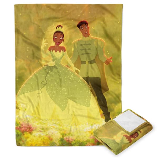 THE NORTHWEST GROUP Disney the Princess and the Frog Oh My Silk Touch Multicolor Throw Blanket