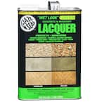 1 Gal. Clear Wet Look Green Concrete and Masonry Lacquer Sealer