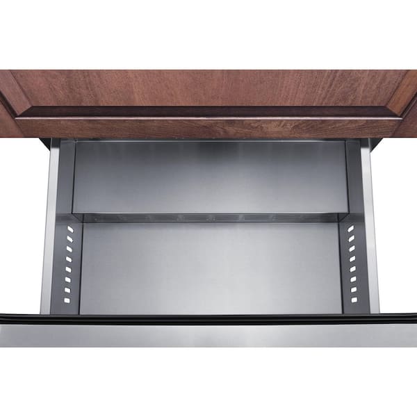 Summit Appliance 3.1 cu. ft. Under Counter Double Drawer