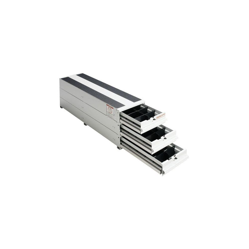 12.25 in. Aluminum Stacked Itemizer Van Drawer Unit in Brite White price history on PriceWatchPro