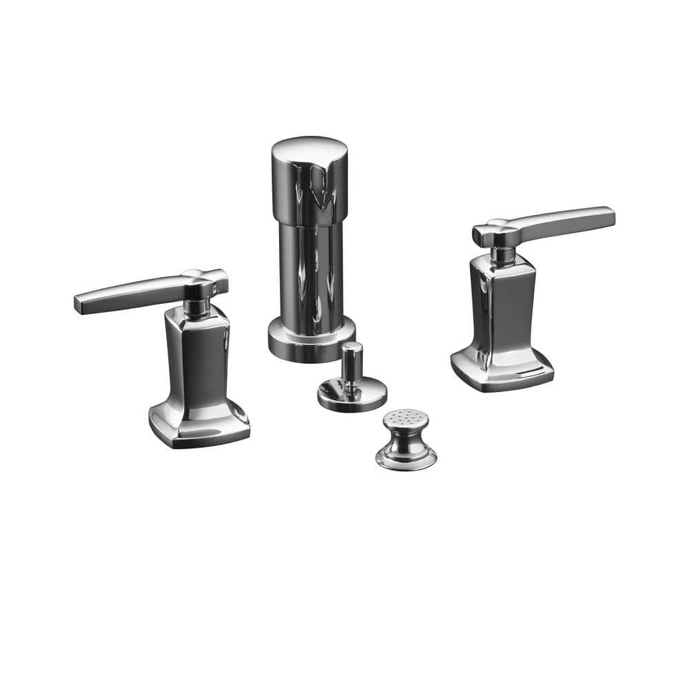 KOHLER Margaux 2Handle Bidet Faucet in Polished Chrome K162384CP