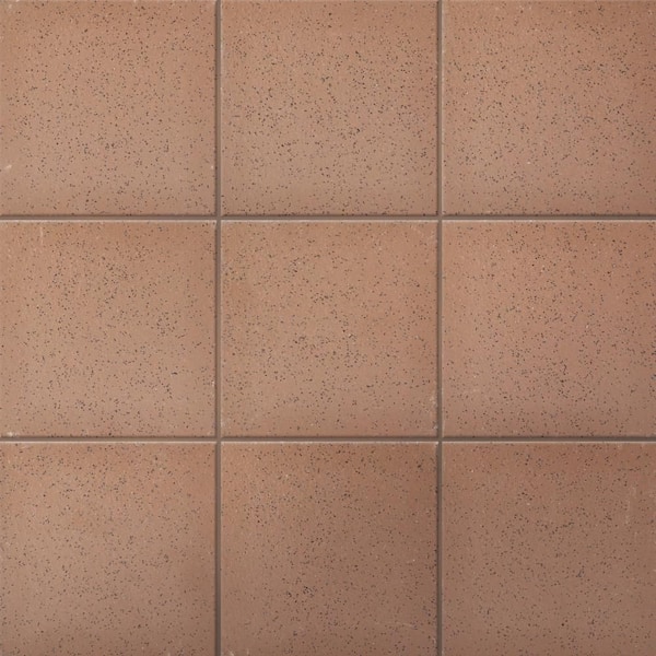 Lincoln Quarry Abrasive Mayflower Red 8 in. x 8 in. Ceramic Floor and Wall Tile (6.72 sq. ft. /Case)