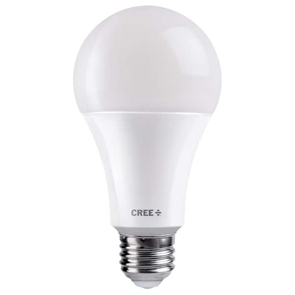 Cree 40W/60W/100W Equivalent Soft White (2700K) A21 3-Way Exceptional Light Quality LED Light Bulb