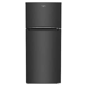 16.6 cu. ft. Built-In Top Freezer Refrigerator in Black
