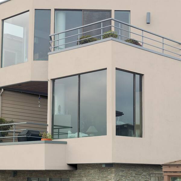 BEHR - 5 gal. #N250-1 Clay Dust Flat Interior/Exterior Masonry, Stucco and Brick Paint